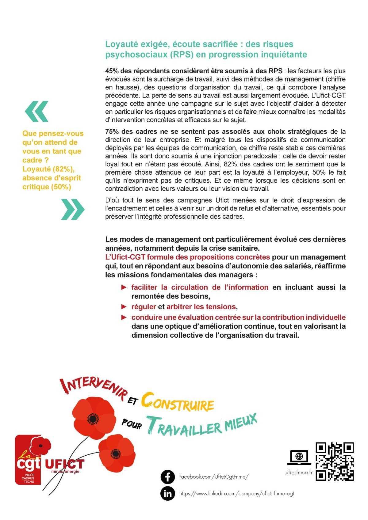 Management : les cadres de l’énergie restent très critiques Management : les cadres de l’énergie restent très critiques