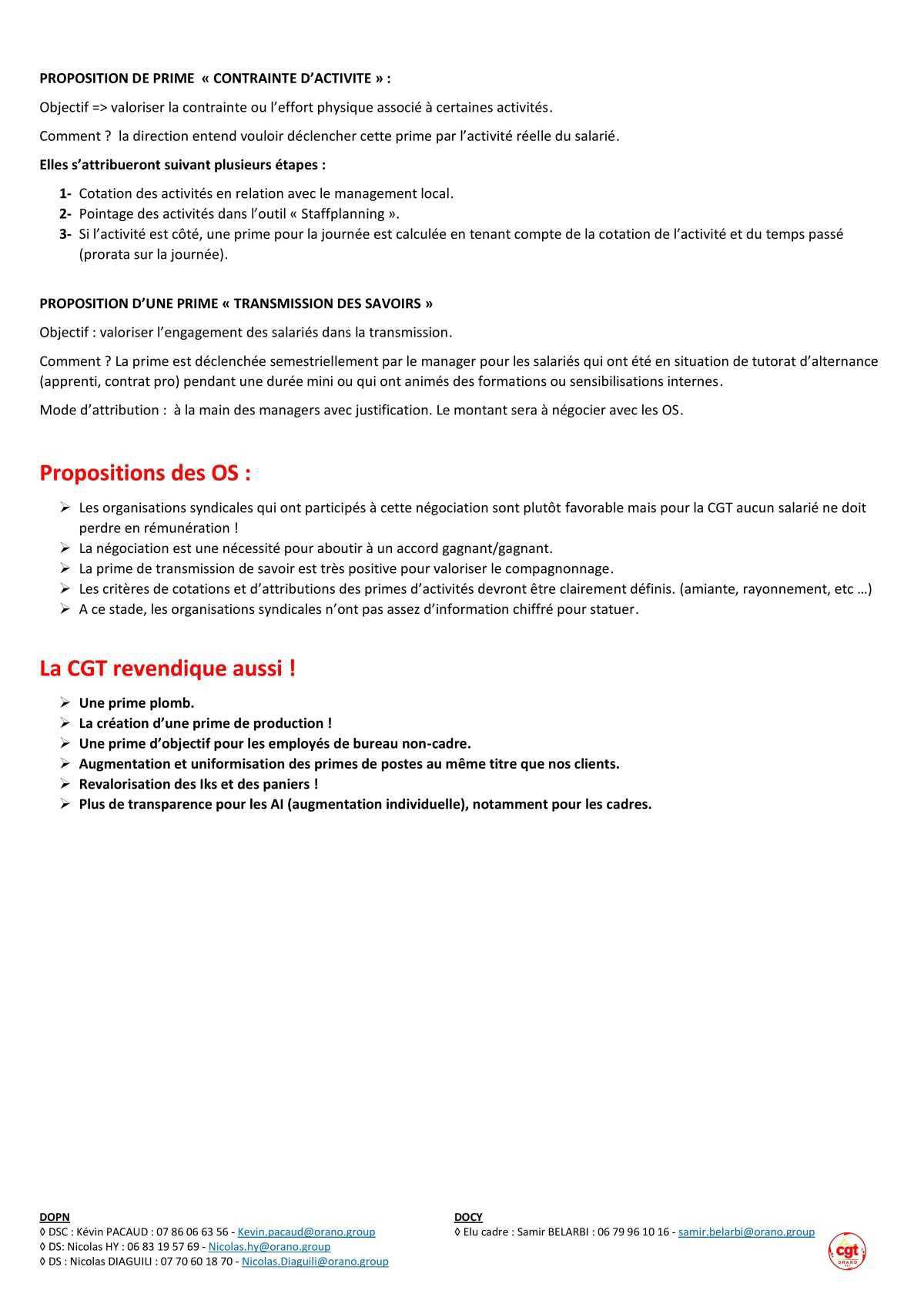 Orano DS : primes refondues, vigilance sur les salaires ! 