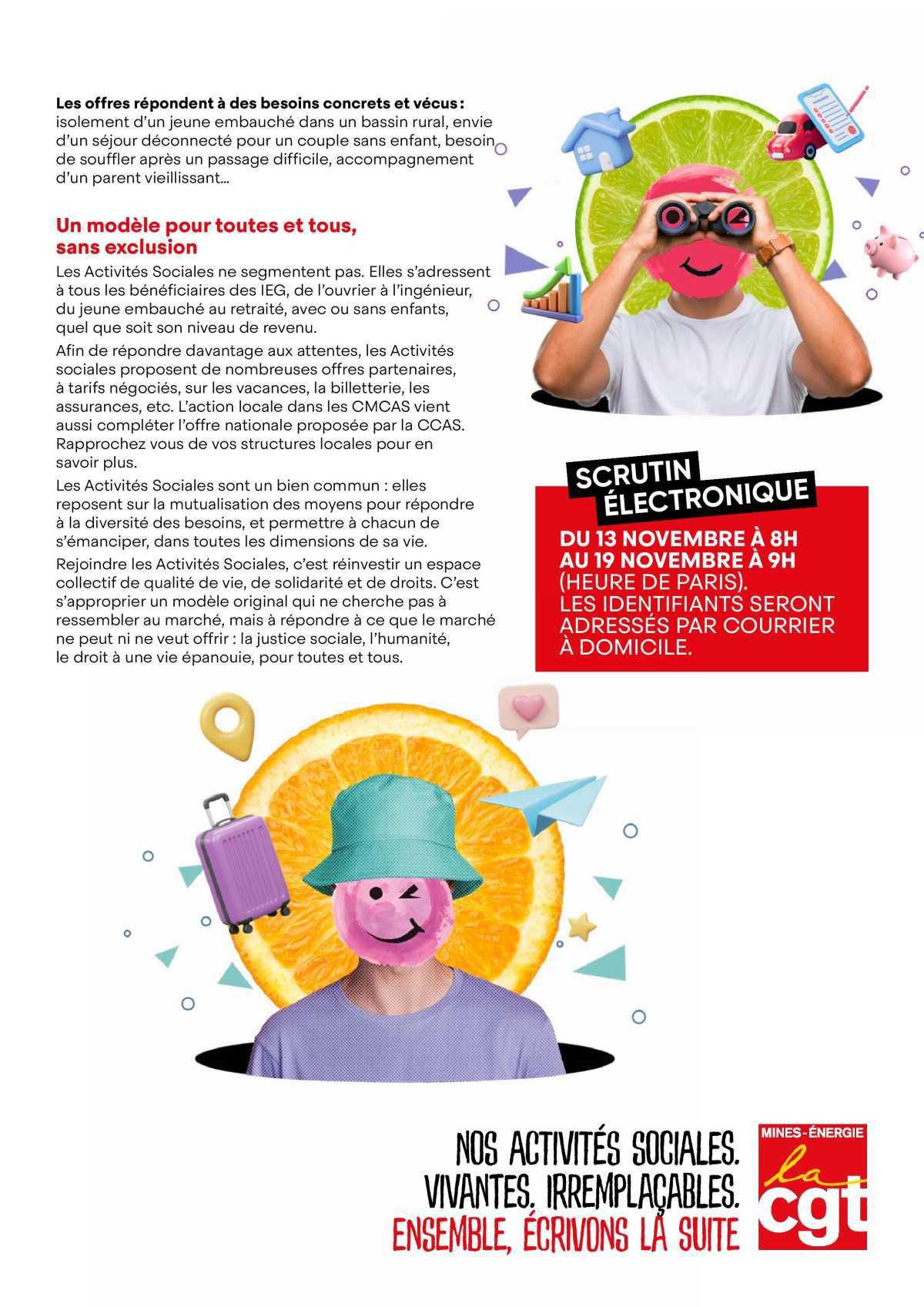 Les Activités Sociales : Un modèle historique unique, toujours actuel !