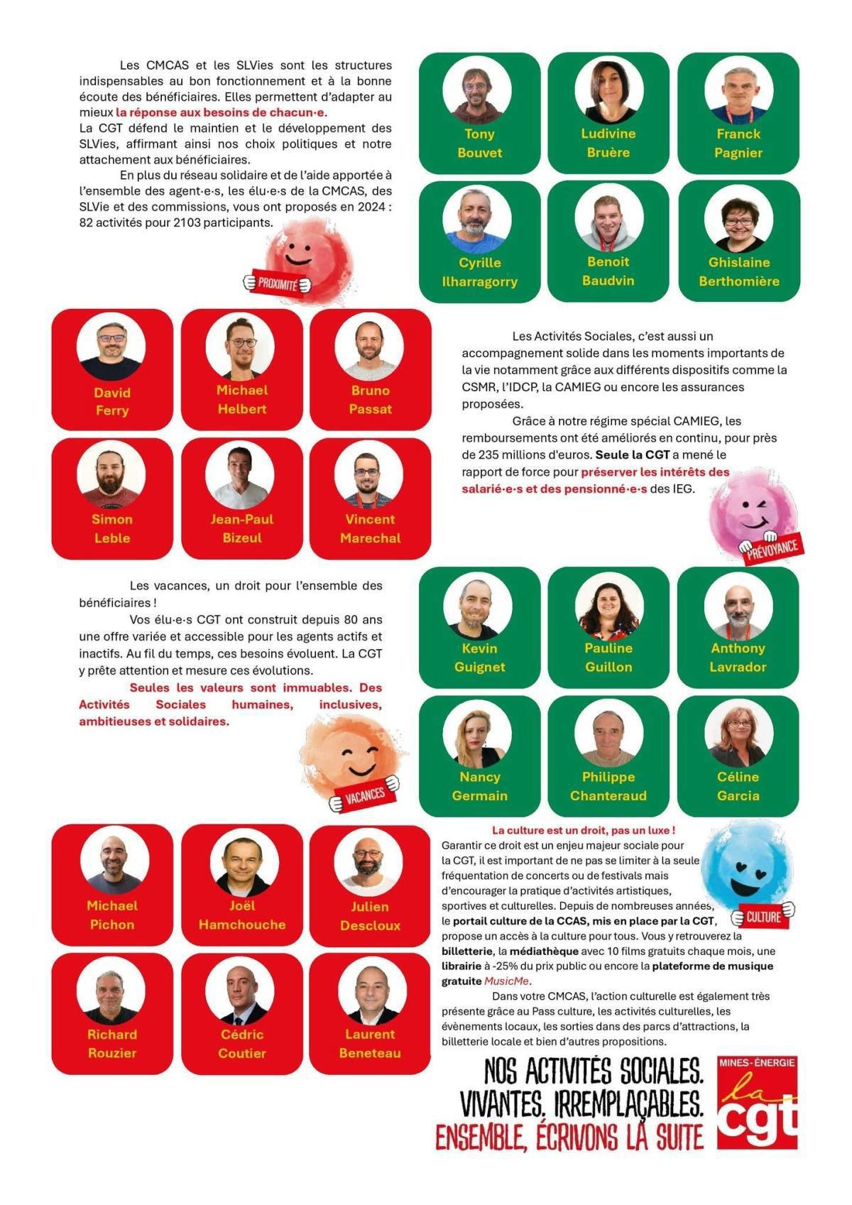 Votez CGT pour garder notre patrimoine !