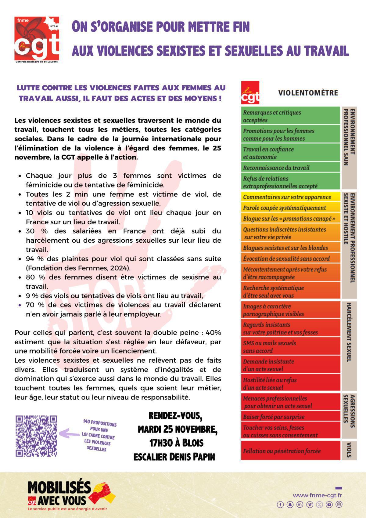On s’organise pour mettre fin aux violences sexistes et sexuelles au travail