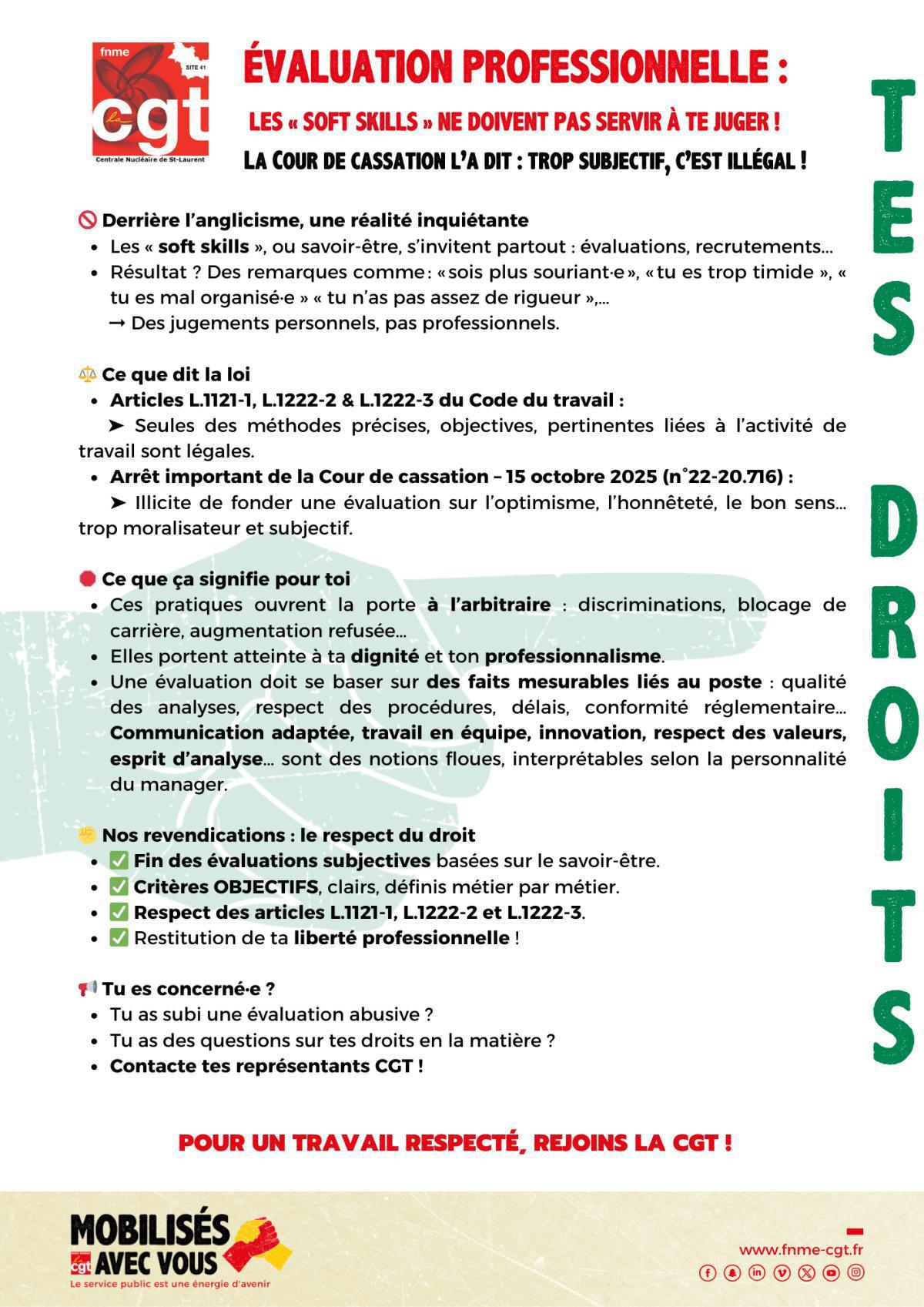 EAP - Les « soft skills » ne doivent pas servir à te juger !