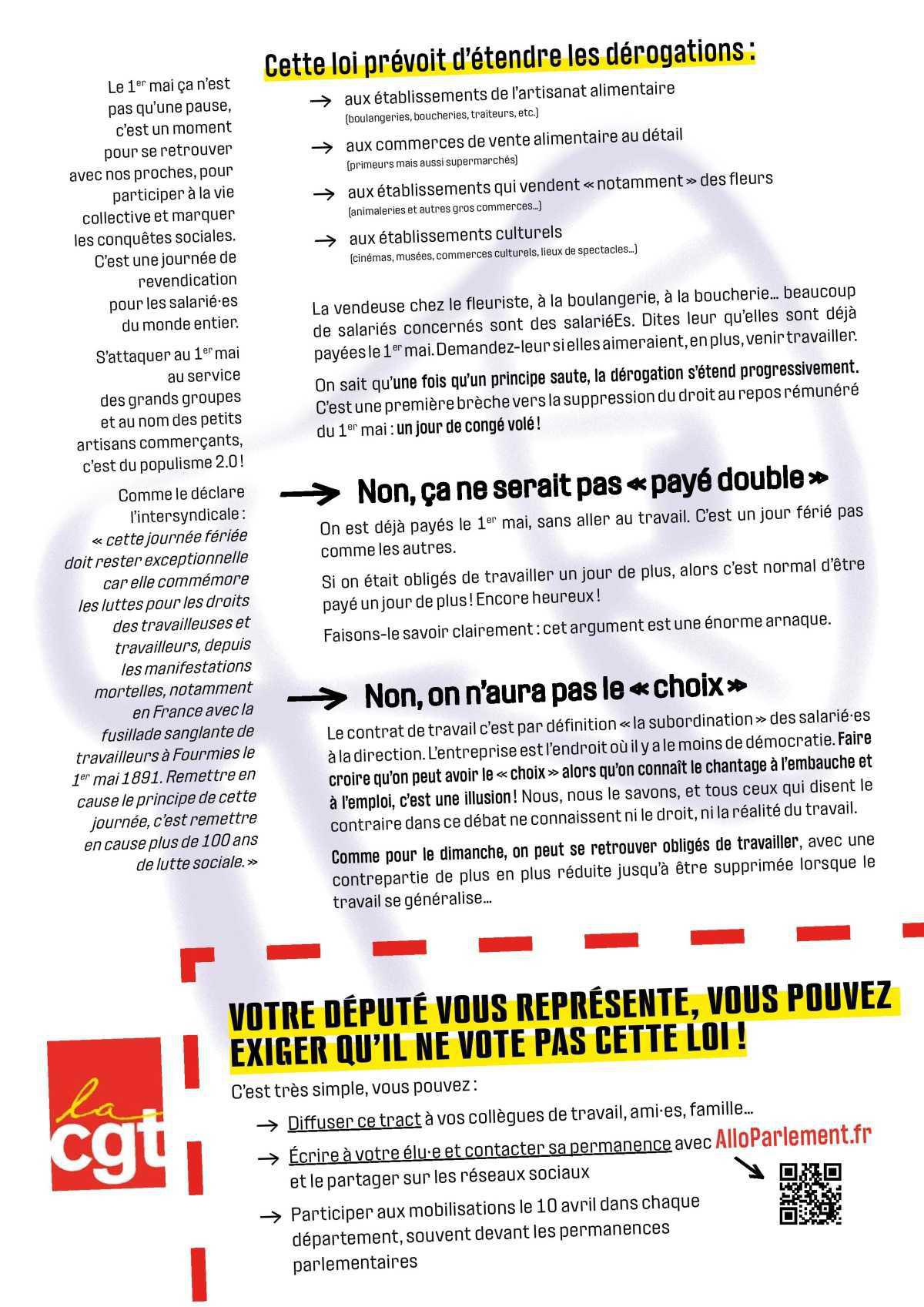 ALERTE ! Ils osent tout, même s’attaquer au 1er mai