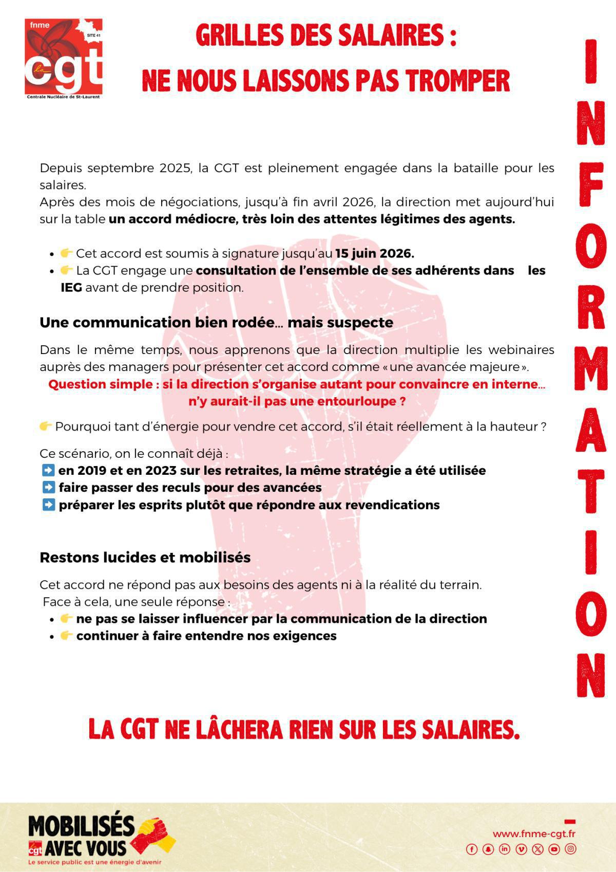 Grilles des salaires : Ne nous laissons pas tromper