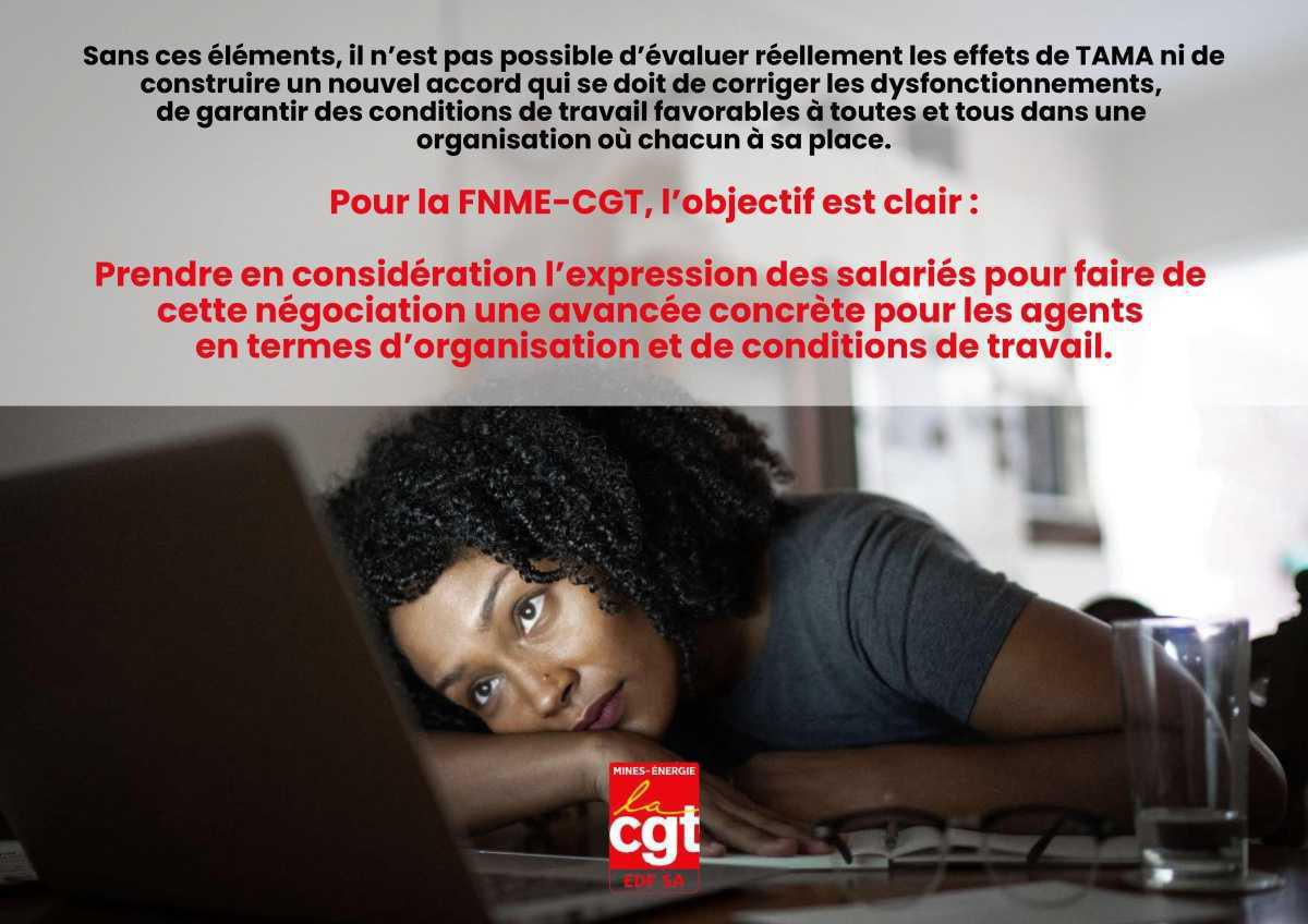 TAMA : Pas de négociation sans cadre clair et transparent