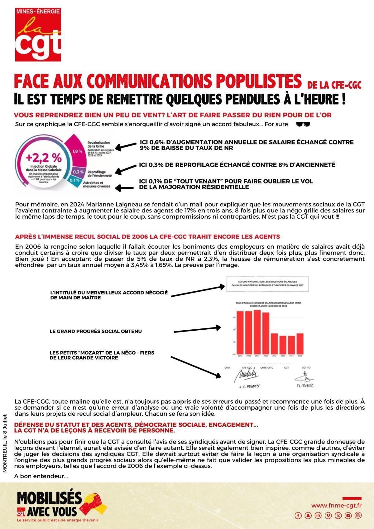 GRILLES SALAIRES : Face aux communications populistes, il est temps de remettre quelques pendules à l'heure ! (VIDEO)