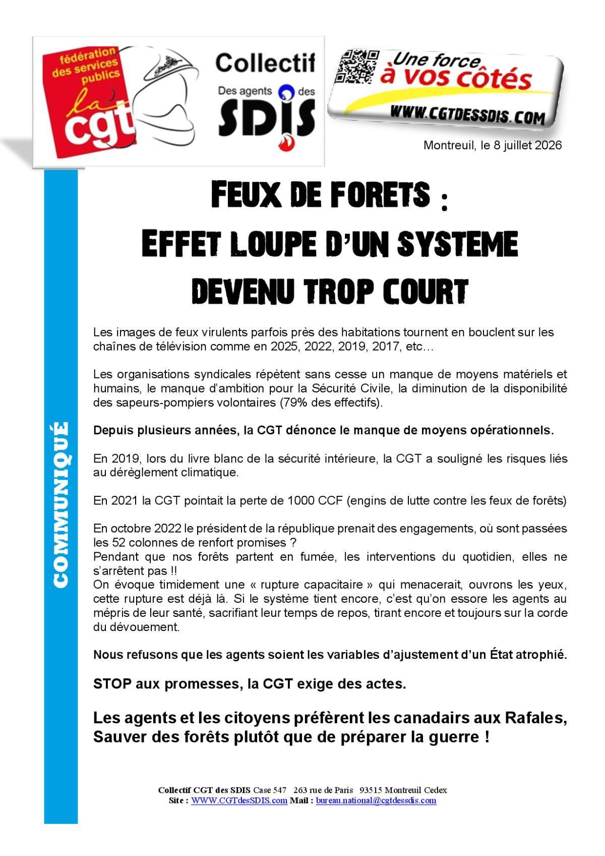 Feux de forêt : agir avant qu'il ne soit trop tard