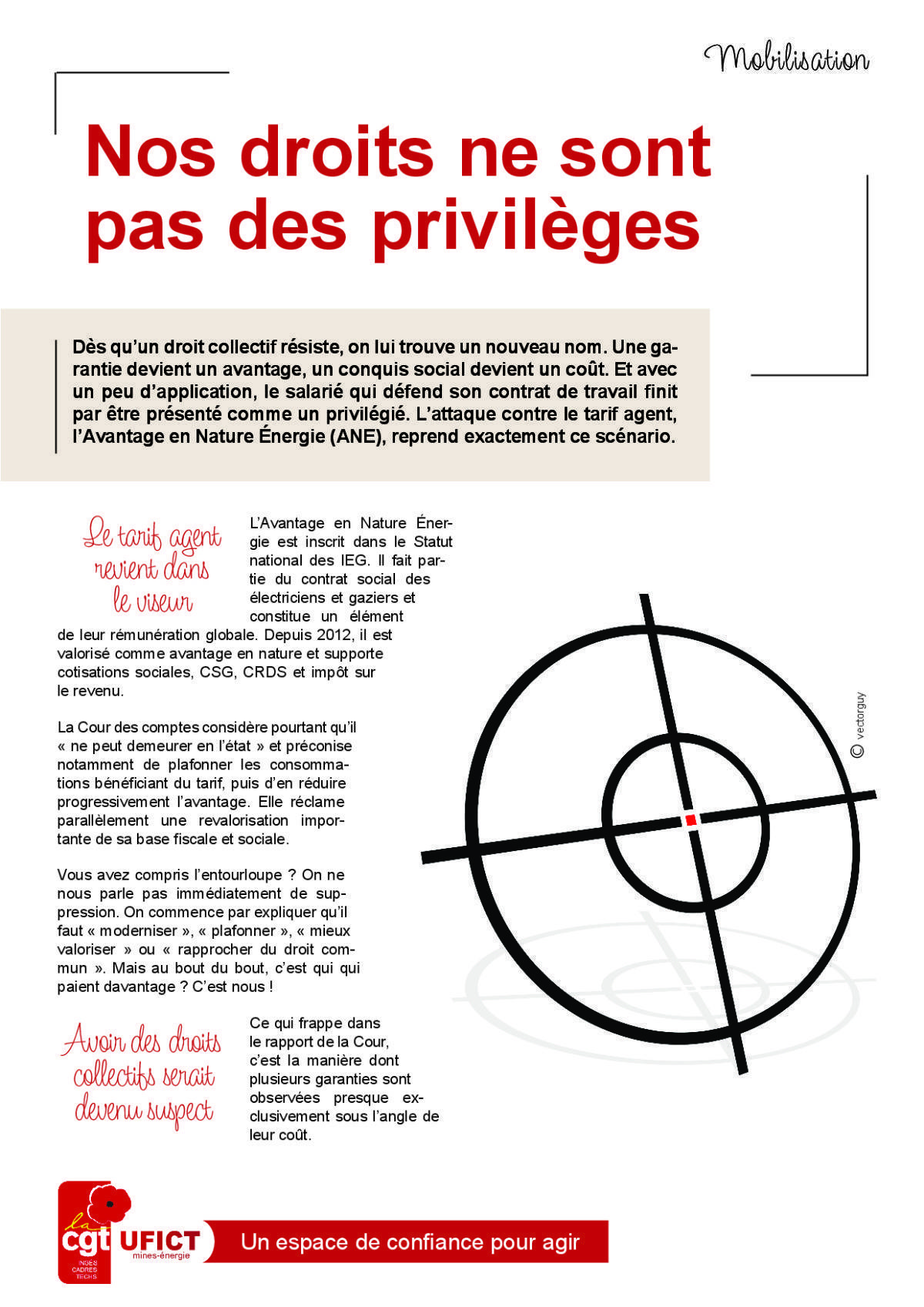 En grève massive le 15 septembre, Nos droits ne sont pas des privilèges !