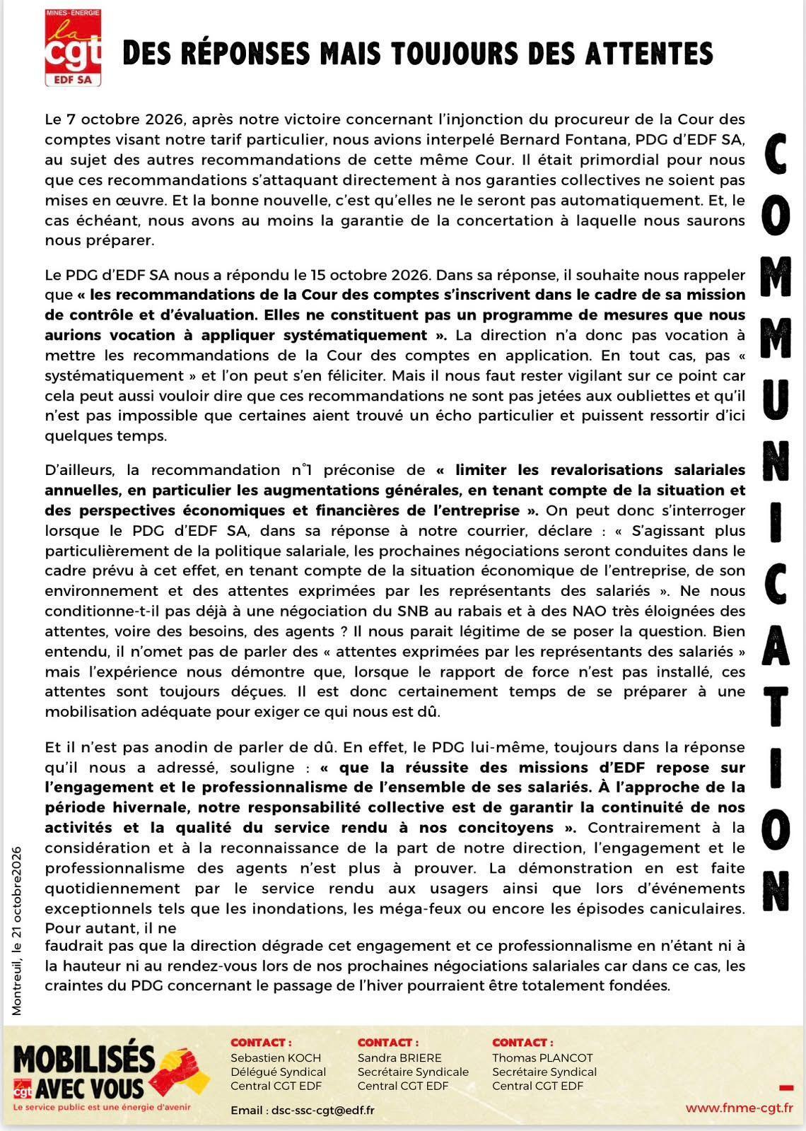 Mario, l'électricien-gazier gréviste ! Niveau 2