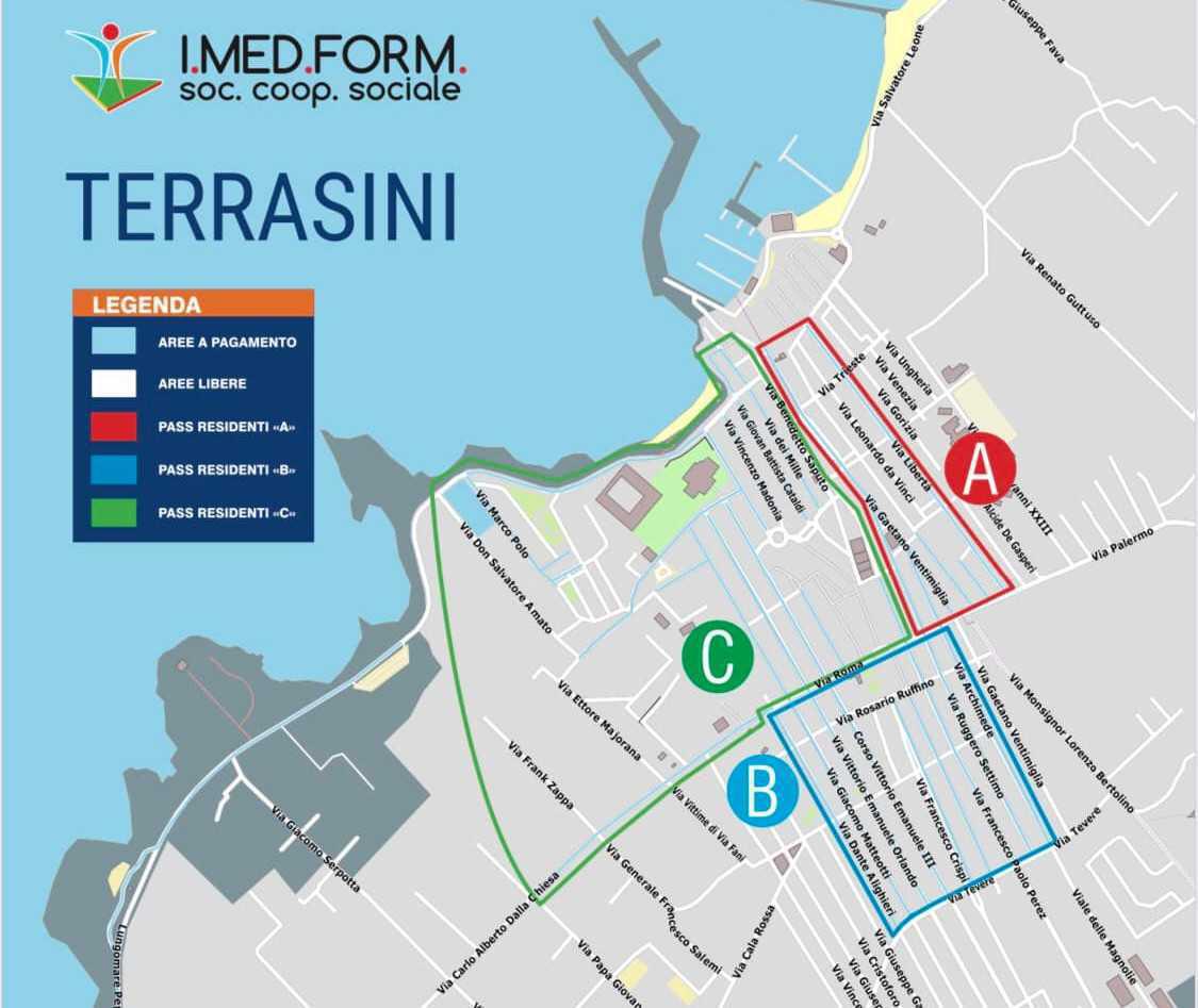 Zone Parcheggio a pagamento Zone Parcheggio a pagamento