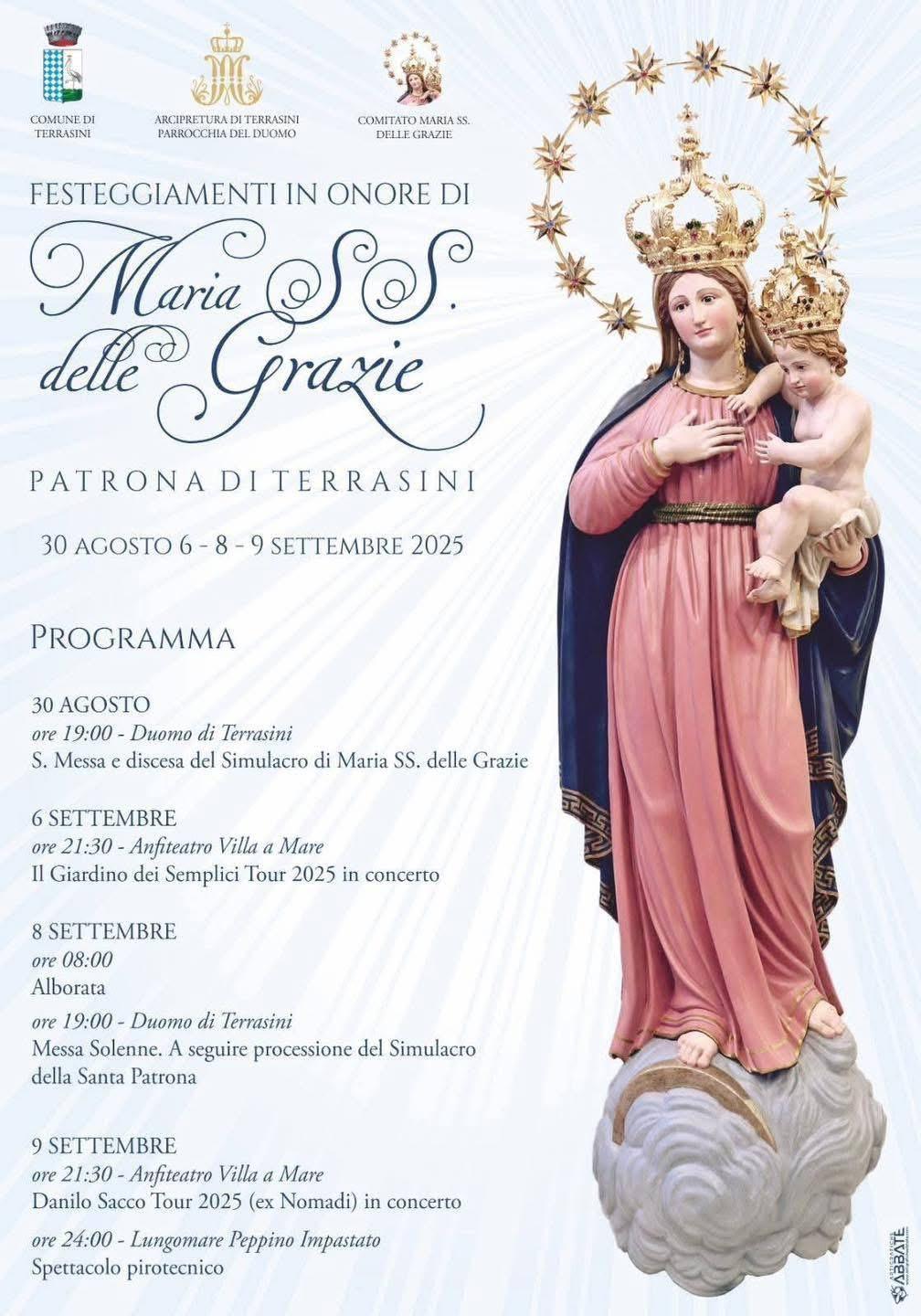 Festeggiamenti in onore di Maria SS. delle Grazie (dalle ore 08.00)