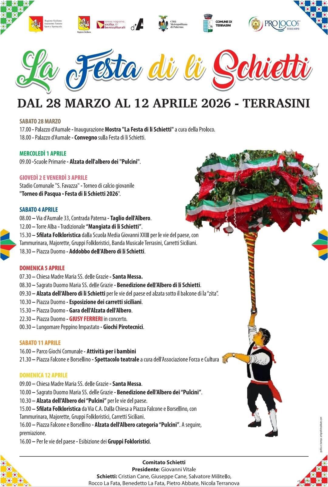 Torneo di calcio giovanile "Torneo di Pasqua - Festa di li Schietti 2026"