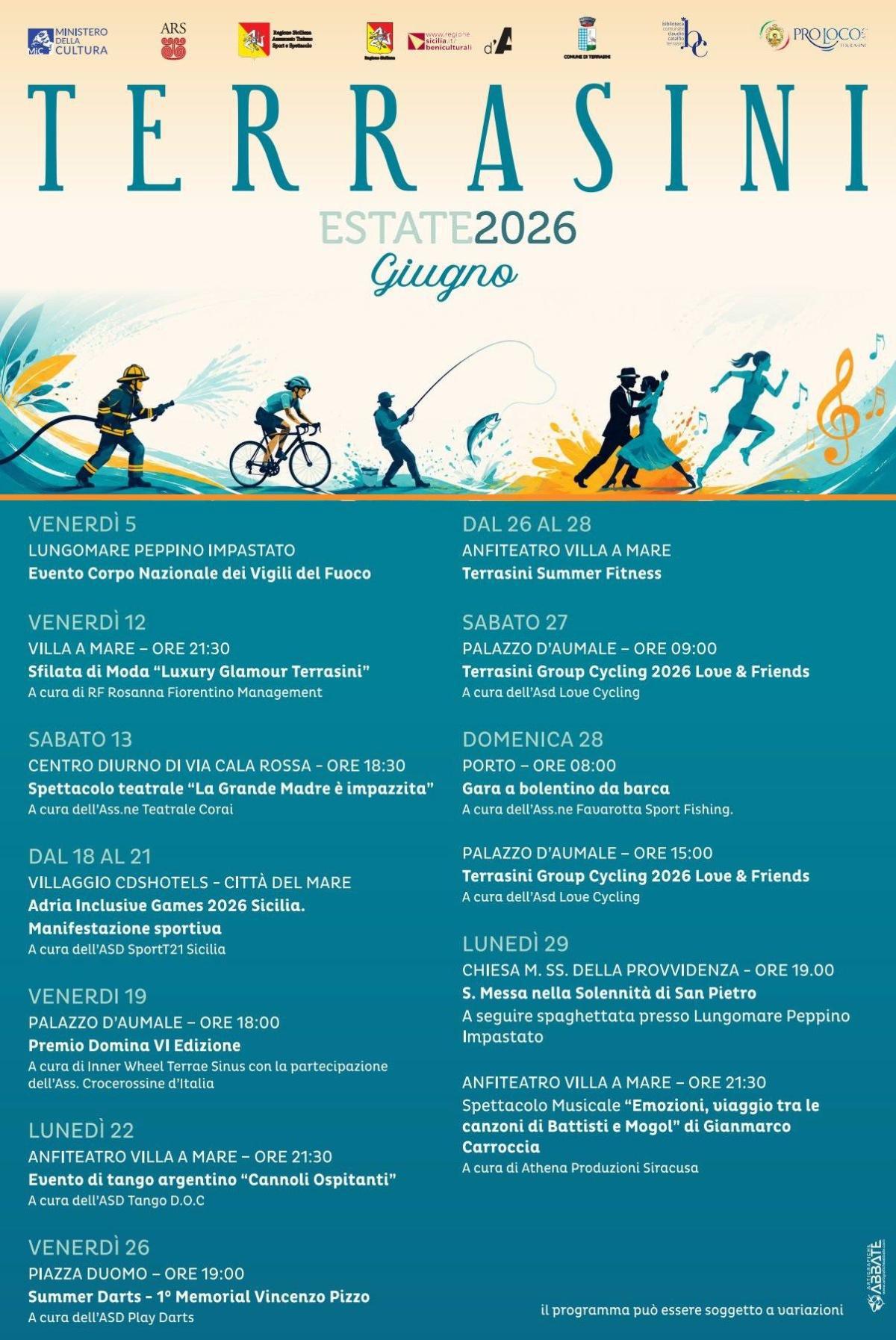 Terrasini Group Cycling 2026 Love & Friends (inizio ore 9.00)