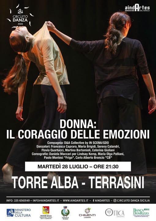 Evento culturale "Donna: II Coraggio delle emozioni" (inizio ore 21:30)