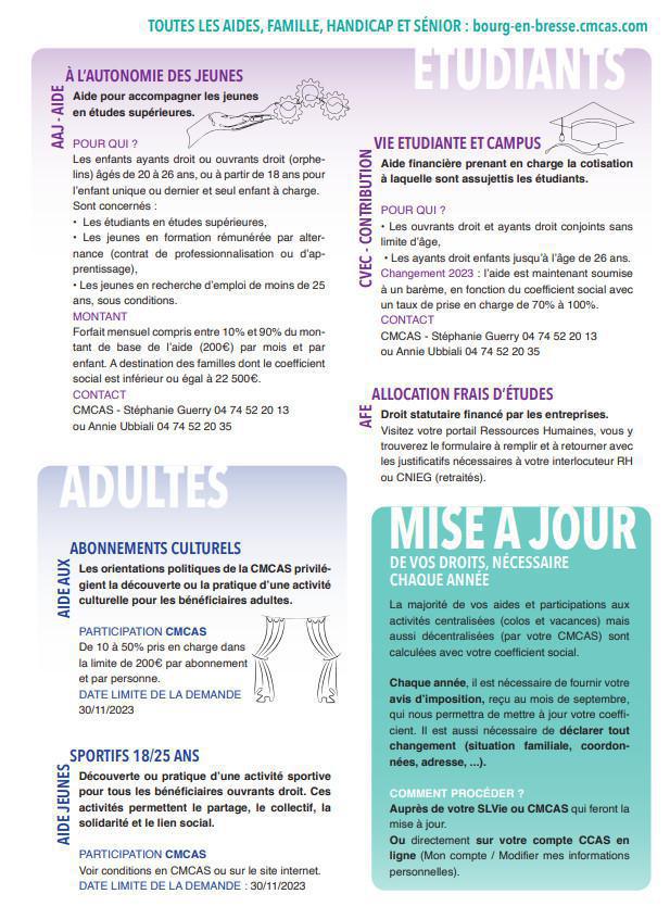 TOUTES VOS AIDES DE RENTREE ! 