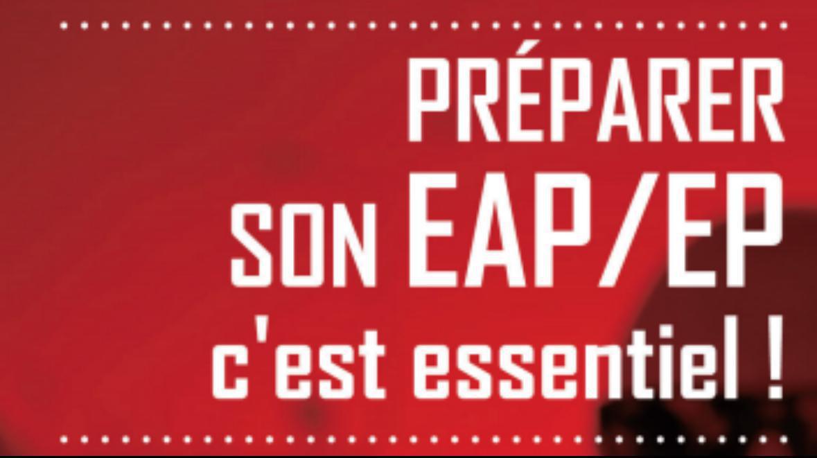 Livret préparer son EAP/EP