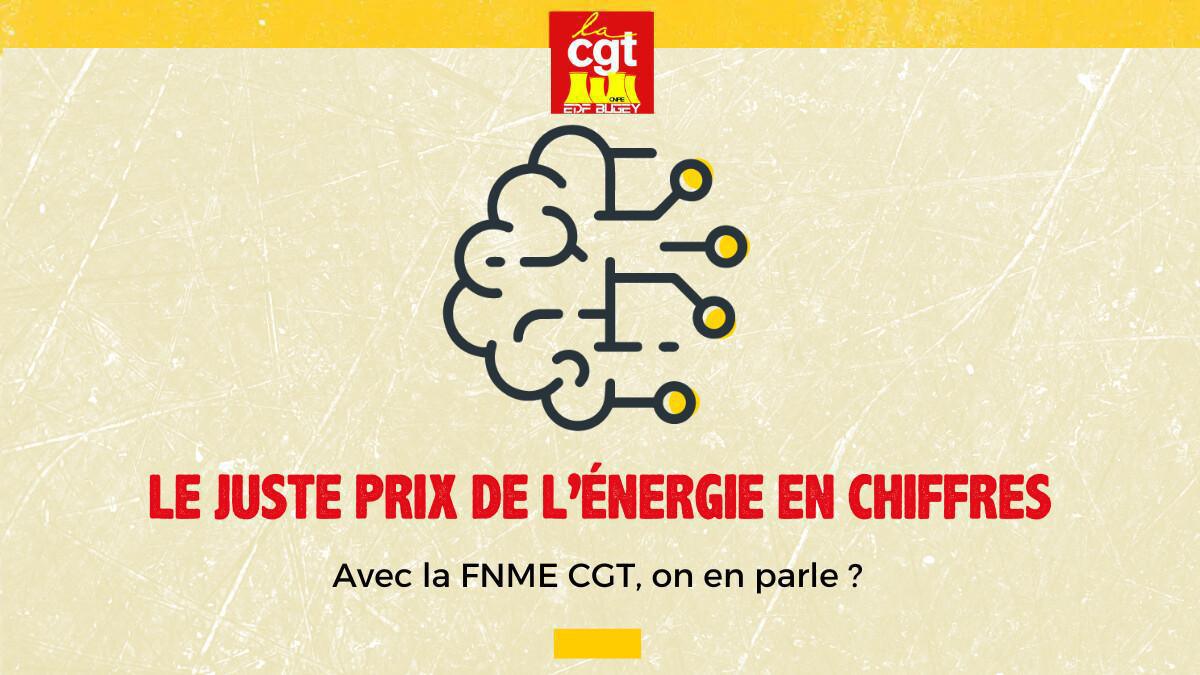 LE JUSTE PRIX DE L’ÉNERGIE EN CHIFFRES