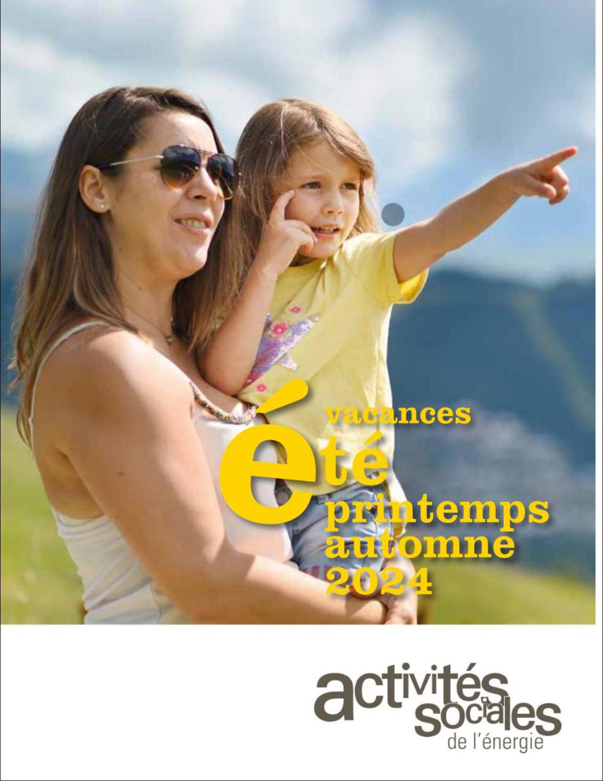 CATALOGUE VACANCES ÉTÉ 2024