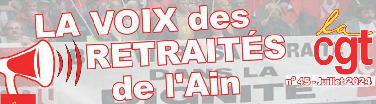La Voix des retraités de l'Ain