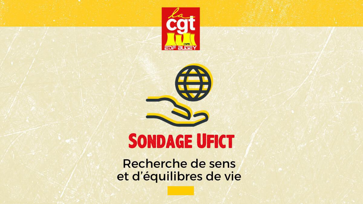 Recherche de sens et d’équilibres de vie Sondage Ufict