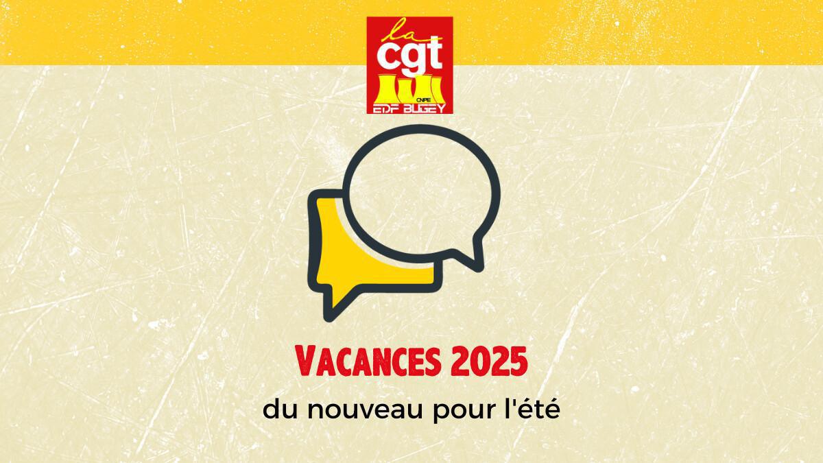 Vacances 2025 : du nouveau pour l'été 2025 ! Vacances 2025 : du nouveau pour l'été 2025 !