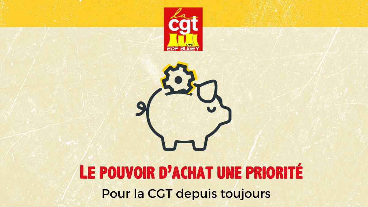 Le pouvoir d’achat, une priorité pour la CGT depuis toujours !