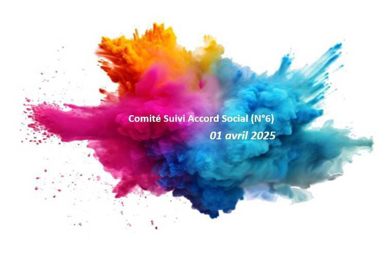 Comité Suivi Accord Social (N°6)