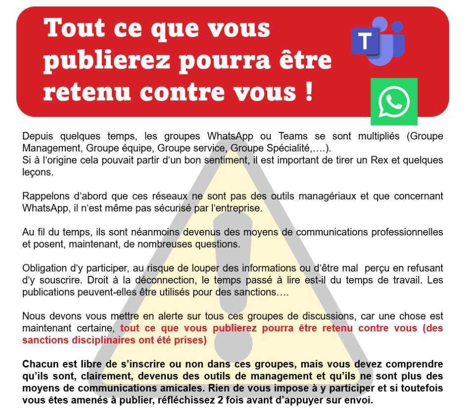 Comité Suivi Accord Social (N°6)