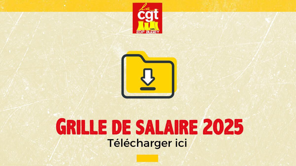 Grille de salaire 2025