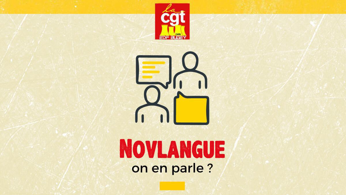Novlangue : on en parle ? Novlangue : on en parle ?