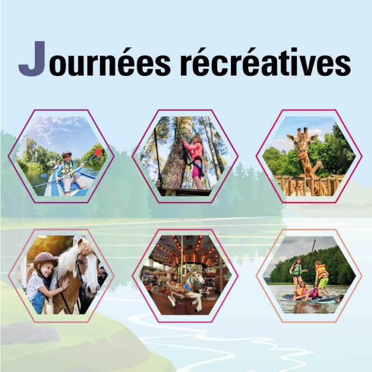 Journées récréatives JUILLET et AOUT