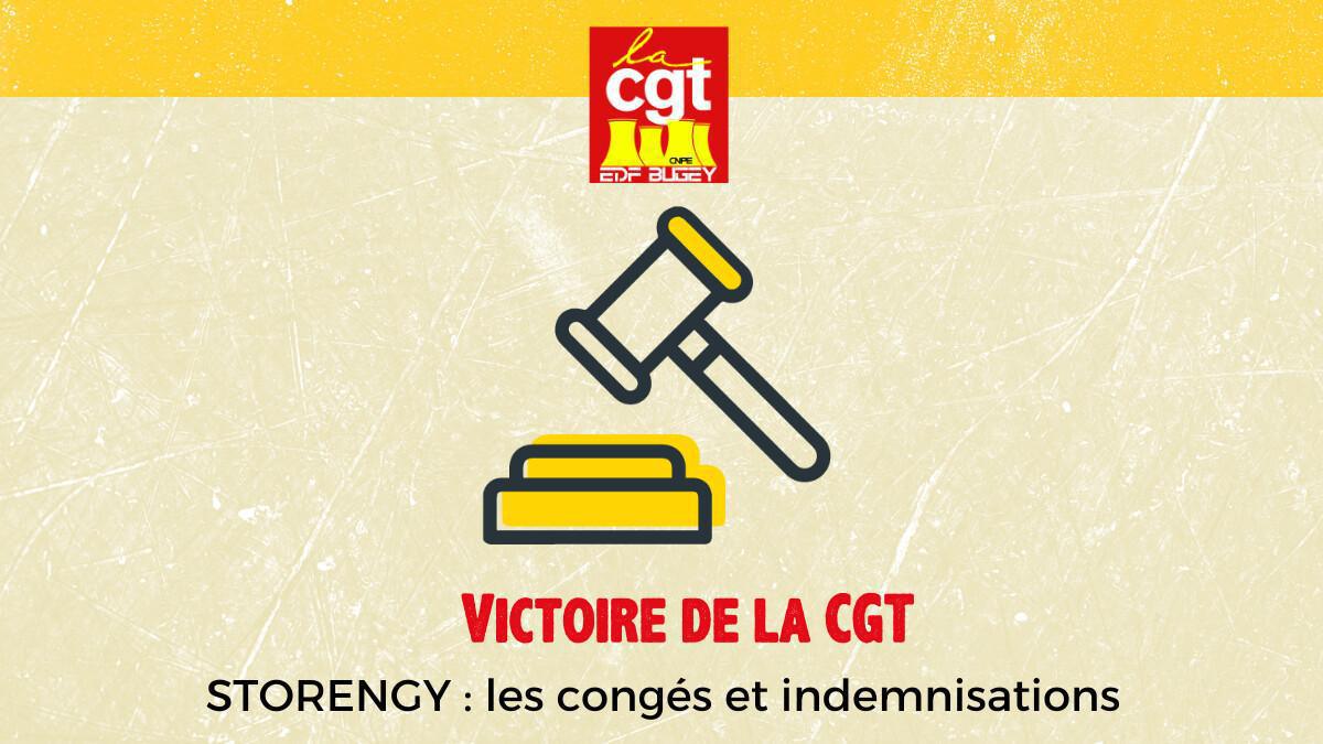 VICTOIRE DE LA CGT : STORENGY VICTOIRE DE LA CGT : STORENGY