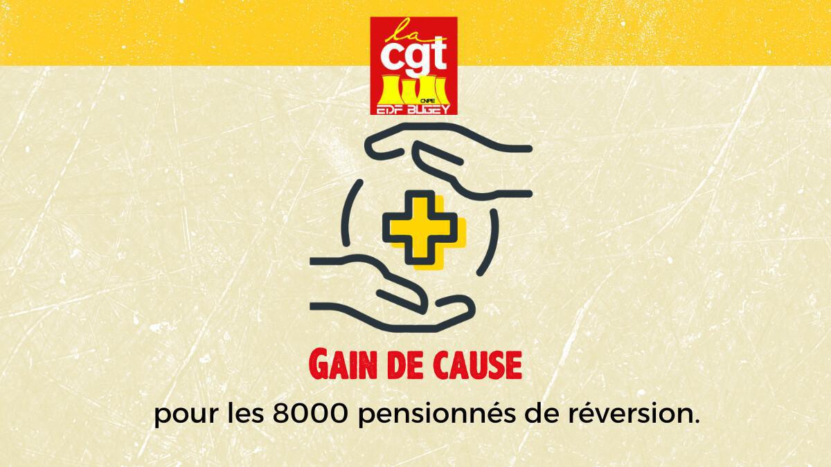 Victoire : Gain de cause pour les 8000 pensionnés de réversion.