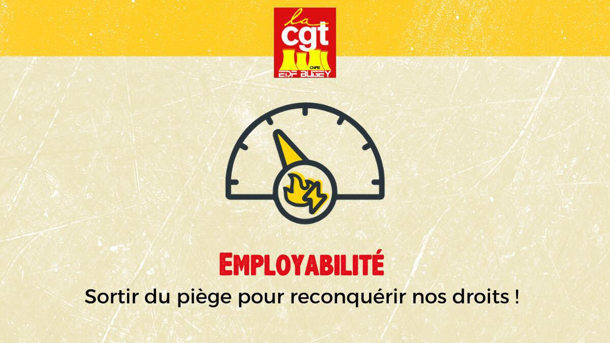 Employabilité : Sortir du piège pour reconquérir nos droits ! Employabilité : Sortir du piège pour reconquérir nos droits !
