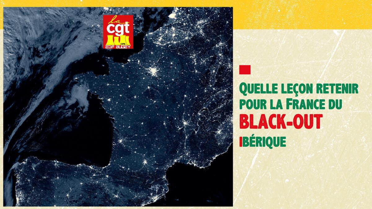Black-out Ibérique quelle leçon pour la France ?