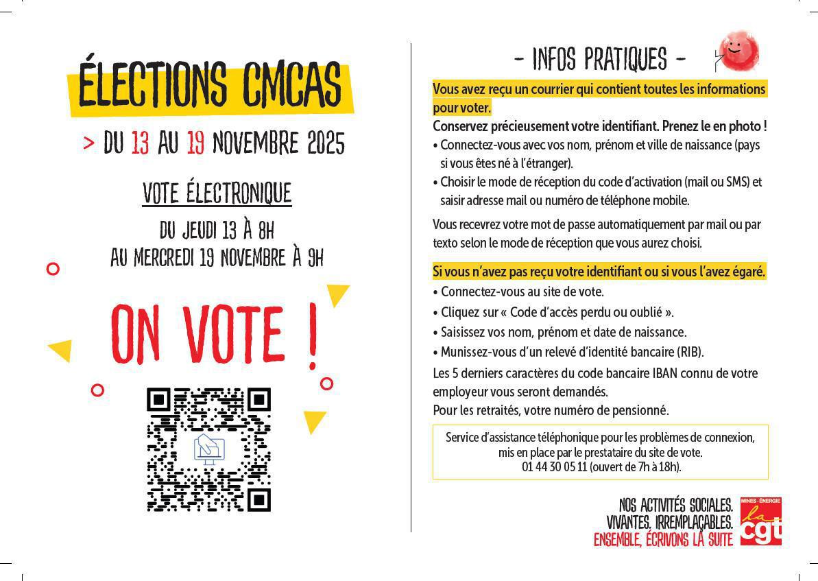 Élections CMCAS 13-19 NOVEMBRE : PROJET VS projet Élections CMCAS 13-19 NOVEMBRE : PROJET VS projet