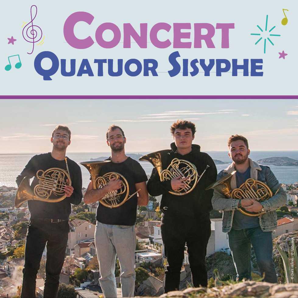Concert Quatuor Sisyphe - vendredi 13 février Concert Quatuor Sisyphe - vendredi 13 février