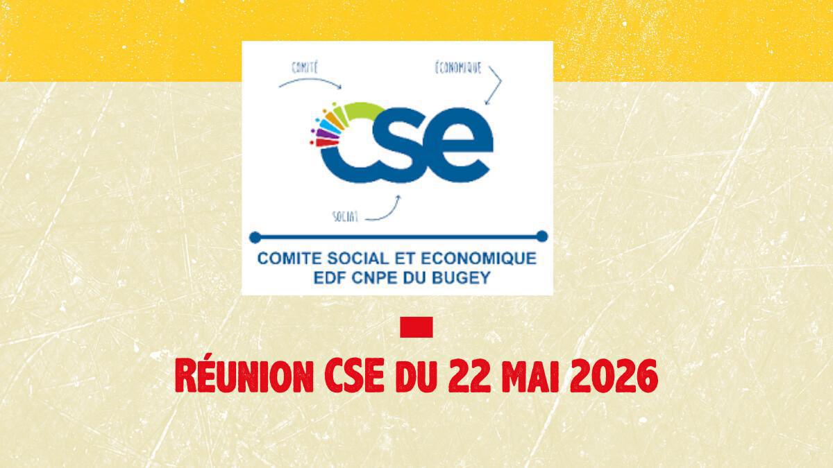 Réunion du CSE