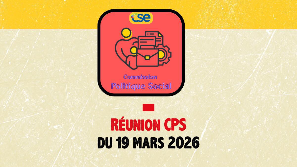 Réunion du CPS