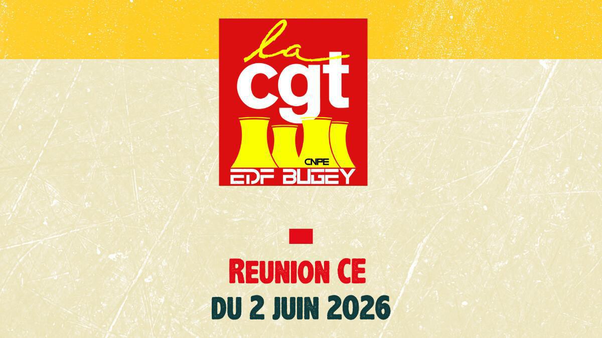 Commission Executive CGT Bugey