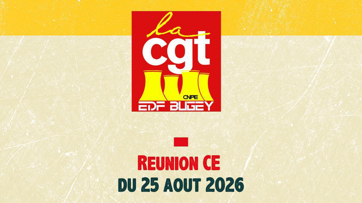 Commission Executive CGT Bugey