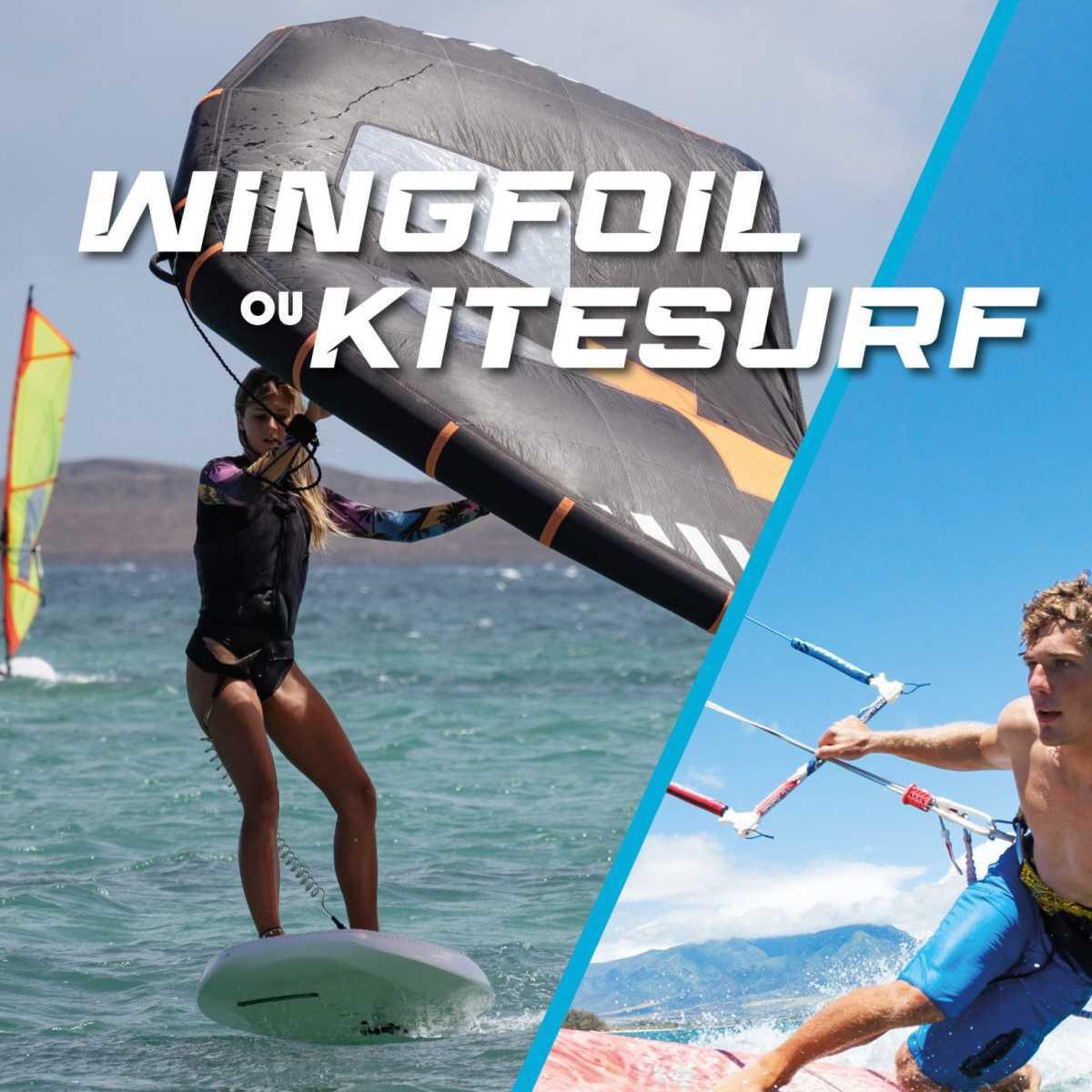 Initiation et perfectionnement du wingfoil ou kitesurf - du 7 au 11 juin Initiation et perfectionnement du wingfoil ou kitesurf - du 7 au 11 juin