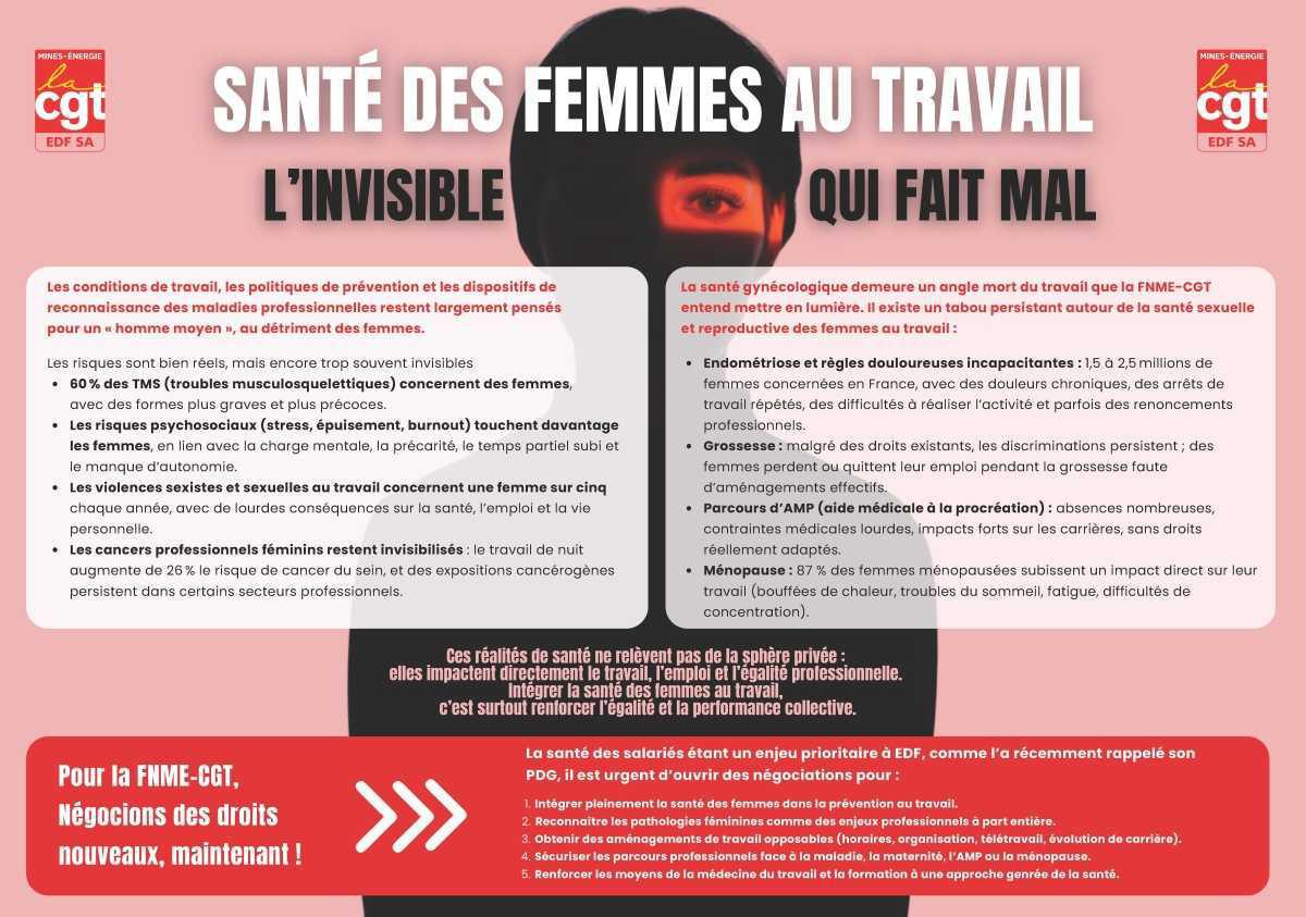 La santé des femmes au travail : l’invisible qui fait mal