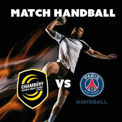 Match handball CHAMBERY vs PSG - mardi 2 juin