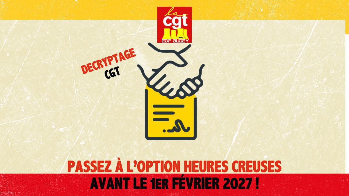 DECRYPTAGE : L’option heures creuses avant le 1er février 2027 ! DECRYPTAGE : L’option heures creuses avant le 1er février 2027 !