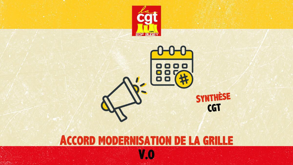 [CPPNI] Projet d'accord modernisation de la grille la synthèse CGT