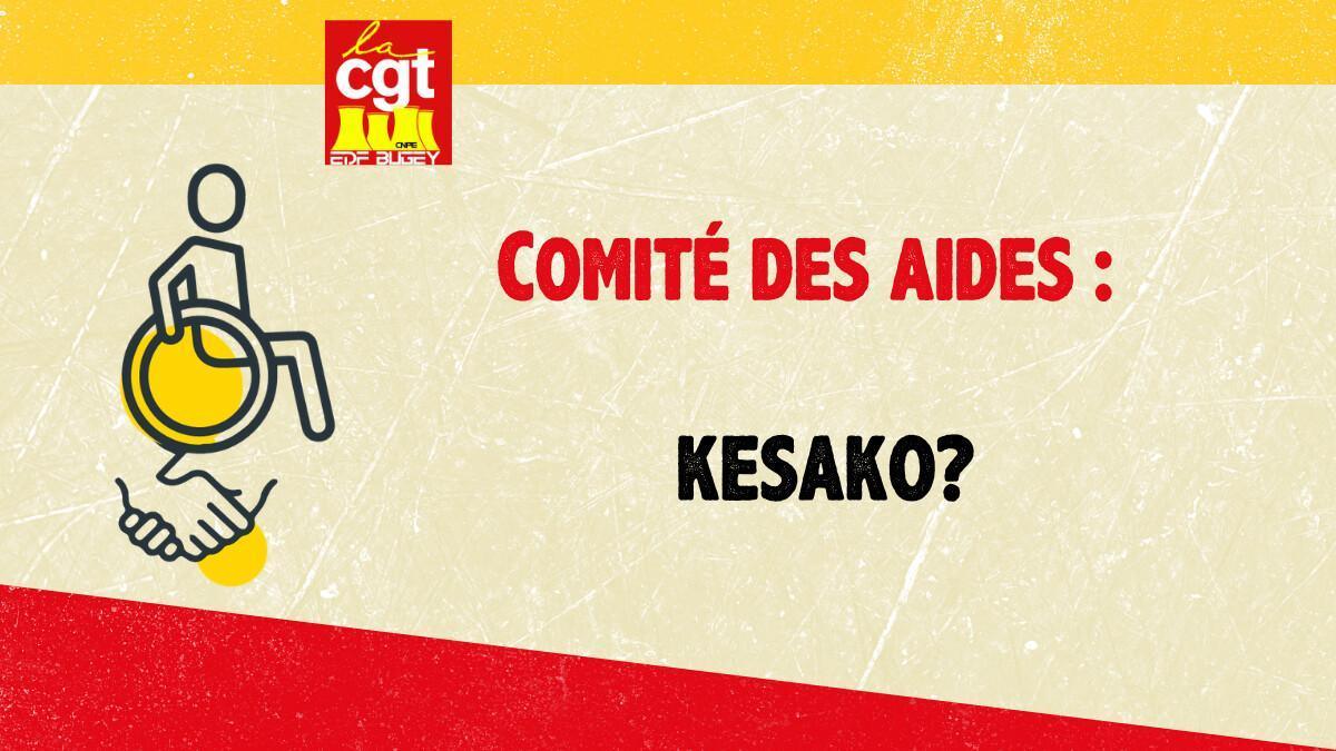 Comité des aides : KESAKO? Comité des aides : KESAKO?