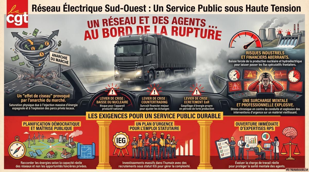 Réseau électrique : Le Sud-Ouest au bord de la surchauffe ! Réseau électrique : Le Sud-Ouest au bord de la surchauffe !