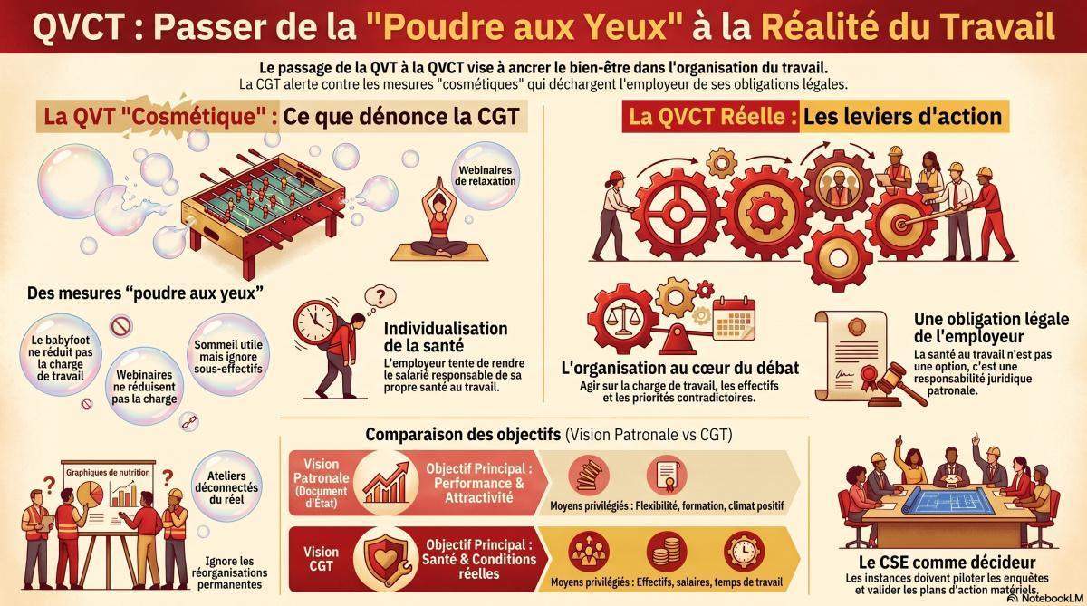 QVCT : On ne veut pas du babyfoot, on veut du concret ! QVCT : On ne veut pas du babyfoot, on veut du concret !