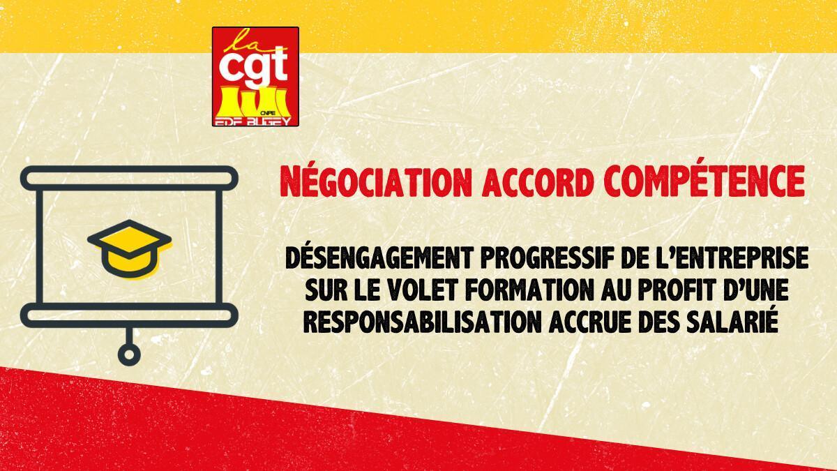 Négociation accord COMPÉTENCE Négociation accord COMPÉTENCE